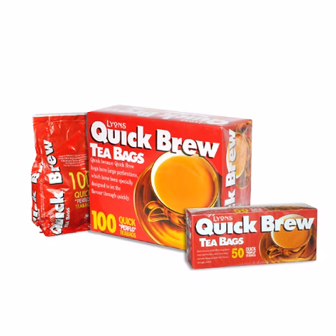 Quick Brew Tea Bags 50's